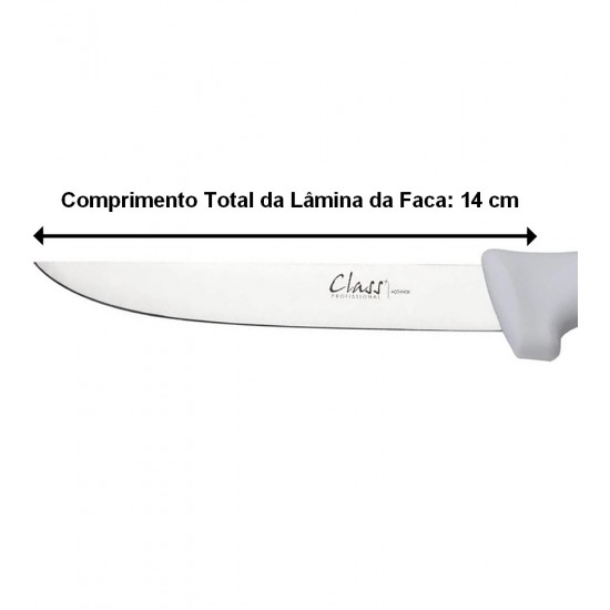 Faca Para Desossar Lâmina Inox 14cm Professional 6" Class Home